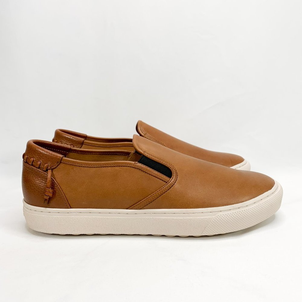 COACH C115 Slip On Sneaker Saddle Brown 10.5 D NEW - Picture 8 of 8